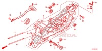 CARTER IZQUIERDO para Honda SH 125 ABS D TOP CASE 2014
