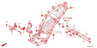 CUERPO DE BASTIDOR para Honda SH 125 ABS D SPORTY TOP CASE 2014