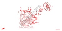 FARO DELANTERO para Honda SH 150 ABS D SPECIAL 3ED 2014