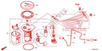 TANQUE DE COMBUSTIBLE/BOMBA DE COMBUSTIBLE para Honda FOURTRAX 420 RANCHER 2X4 BASE 2014