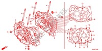 CARTER DE MOTOR/BOMBA DE ACEITE para Honda FOURTRAX 500 FOREMAN 4X4 Electric Shift, Power Steering Red 2014