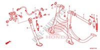 SOPORTE PRINCIPAL/PEDAL DE FRENO para Honda CROSSTOURER 1200 ABS TITANIUM 2014
