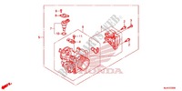 CUERPO MARIPOSA GASES para Honda SHADOW VT 750 SPIRIT S 2014