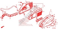 CUBIERTA DELANTERA/LIMPIADOR DE AIRE para Honda PCX 125 SPECIAL EDITION 2015