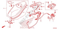 ASIENTO SIMPLE(2) para Honda PCX 150 2012