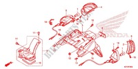 GUARDABARROS TRASERA / INTERMITENTE para Honda PCX 150 2012