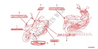 MARCA/EMBLEMA para Honda PCX 150 WHITE, RED SEAT 2014