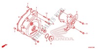 CUBIERTA DE CARTER IZQ./ GENERADOR(2) para Honda XR 125 L Electric start + Kick start 2012