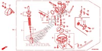 CARBURADOR(2) para Honda XR 125 L Kick start only 2012