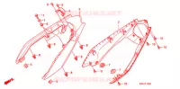 ASIENTO/CAPO TRASERO para Honda CBF125 2014