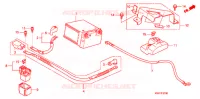 CONJUNTO DE ALAMBRES/BATERIA para Honda CBF125 2014