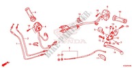 PALANCA DE MANIJA/INTERRUPTOR/CABLE(1) para Honda CBR 250 R WHITE 2015