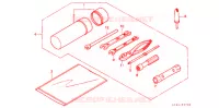 HERRAMIENTAS/CAJA DE BATERIA para Honda TRX 300 FOURTRAX 4X4 1988
