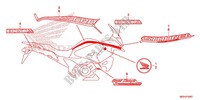 EMBLEMA/FLEJE (2) para Honda CROSSTOURER 1200 L 2015