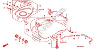 TANQUE DE COMBUSTIBLE para Honda VT 1300 C ABS 2012 2012