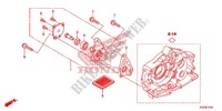 CARTER DE MOTOR/BOMBA DE ACEITE para Honda WAVE 110 front brake disk 2012