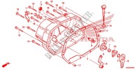 CUBIERTA DE CARTER DER. para Honda WAVE 110 front brake disk 2012