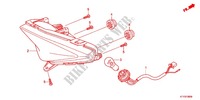 LUZ TRASERA(2) para Honda CBR 125 RED 2013