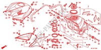 TANQUE DE COMBUSTIBLE para Honda CBR 600 R ABS BLACK 2012