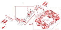 CUERPO MARIPOSA GASES (PARTES COMPONENTES) para Honda CROSSRUNNER 800 2015
