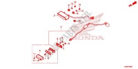 LUZ TRASERA(2) para Honda MSX 125 2013
