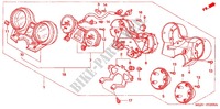 INDICADOR DE COMBINACION (CB1300/A/F/F1) para Honda CB 1300 ABS 2005