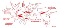 EMBLEMA/FLEJE (2) para Honda CBR 1000 RR FIREBLADE 2009