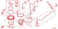 TANQUE DE COMBUSTIBLE/BOMBA DE COMBUSTIBLE para Honda FOURTRAX 420 RANCHER 4X4 Manual Shift RED 2010