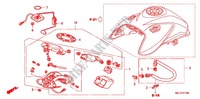 TANQUE DE COMBUSTIBLE/BOMBA DE COMBUSTIBLE para Honda CBF 1000 F ABS 98HP 2010