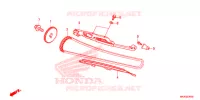 CADENA DE LEVA/TENSIONADOR para Honda NC 750 S ABS 2016