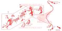 CALIBRE DE FRENO para Honda NC 750 S ABS 2016