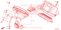 CUBIERTA DELANTERA/LIMPIADOR DE AIRE para Honda NC 750 S ABS 2016