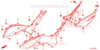 LIMPIADOR DE AIRE/CUBIERTA LATERAL para Honda NC 750 S ABS 2016