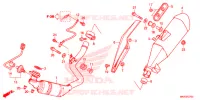 SILENCIADOR DE ESCAPE(2) para Honda NC 750 S ABS 2016