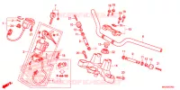 TUBERIA DE MANIJA/PUENTE SUPERIOR (2) para Honda NC 750 S ABS 2016