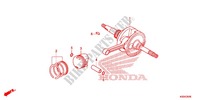 CIGUENAL/PISTON para Honda SH 150 ABS D SPECIAL 2E 2016
