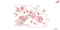 CALIBRE DE FRENO TRASERO para Honda SH 125 ABS D SPECIAL 3ED 2016