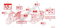 ETIQUETA DE PRECAUCION(1) para Honda SH 125 ABS 2020