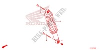 ALMOHADILLA TRASERA(2) para Honda CBR 125 BLACK 2015
