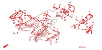 CARENADO PROTECCIÓN PIERNAS (FJS400D9/FJS400A) para Honda SILVER WING 400 ABS 2013