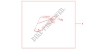 SCOOTER BLANKET para Honda SILVER WING 400 ABS 2013