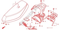 ASIENTO/TRANSPORTADOR (SZ50P/R/T) para Honda TACT 50 S front brake disk 1993