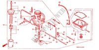 CARBURADOR(2) para Honda CRM 250 Without speed warning light 1993