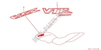 EMBLEMA/FLEJE (VTR250W,Y) para Honda VTR 250 2000