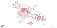 CARTER DE MOTOR/BOMBA DE ACEITE para Honda MSX 125 2013