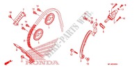 CADENA DE LEVA/TENSIONADOR para Honda CBR 600 RR 2007