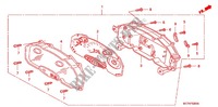 RELOJES COMPLETOS (FJS400A/D/FJS600A/D5 8) para Honda SILVER WING 600 2006