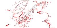 ASIENTO/CAJA DE EQUIPAJE para Honda VISION 110 2012