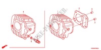 CILINDRO para Honda WAVE DASH 110 S, Electric start, rear brake drum 2011