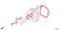 CUBIERTA CULATA CILINDRO para Honda WAVE DASH 110 S, Electric start, rear brake drum 2011